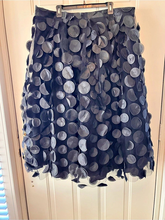 Eloquii Dresses & Skirts - Eloquii Black Tulle Dot Long Skirt  Size 20W NWT